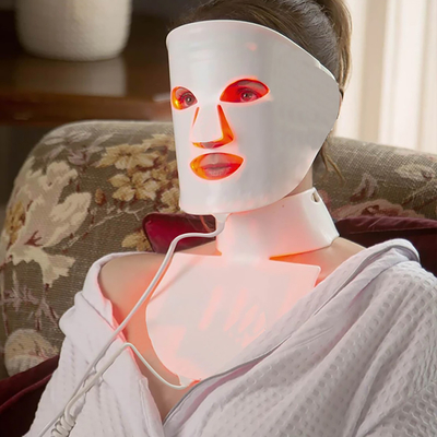 силикон 3D лицевая красота привела маску 7 красит вызревание заботы кожи анти-