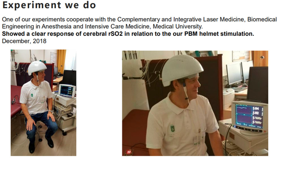 шлем Photobiomodulation нервной системы 810nm Pbm для терапии мозга